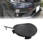 Front Tow Eye Bumper Cover Cap for Subaru WRX STI (2015–2017) Unpainted Black