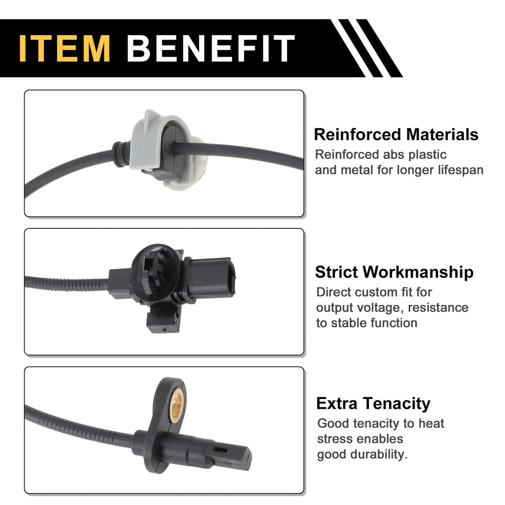 ABS Wheel Speed Sensor No. 57455SVAA02 for Honda Accord (2018–2023)