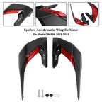 Side Spoilers for Honda CB650R (2019–2023) - Aerodynamic Wing Deflector Red