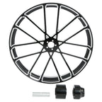 Front Wheel Rim Hub for Harley Street Glide (1997–2021) 26"x3.5" Single Disc