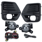 Set of 2 Front Bumper LED Fog Lights + Cover + Wire Harness for Chevrolet Colorado (2023–2024)