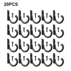Metal Wall Mounted Coat Hooks for Various Applications (Rust Resistant)