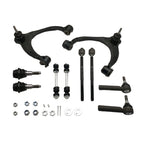 Set of 10 Front Upper Control Arms Tie Rods for Yukon Silverado Sierra 1500 (2014–2019)