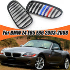 Front Kidney Grille Gloss Black for BMW Z4 (2003–2008)