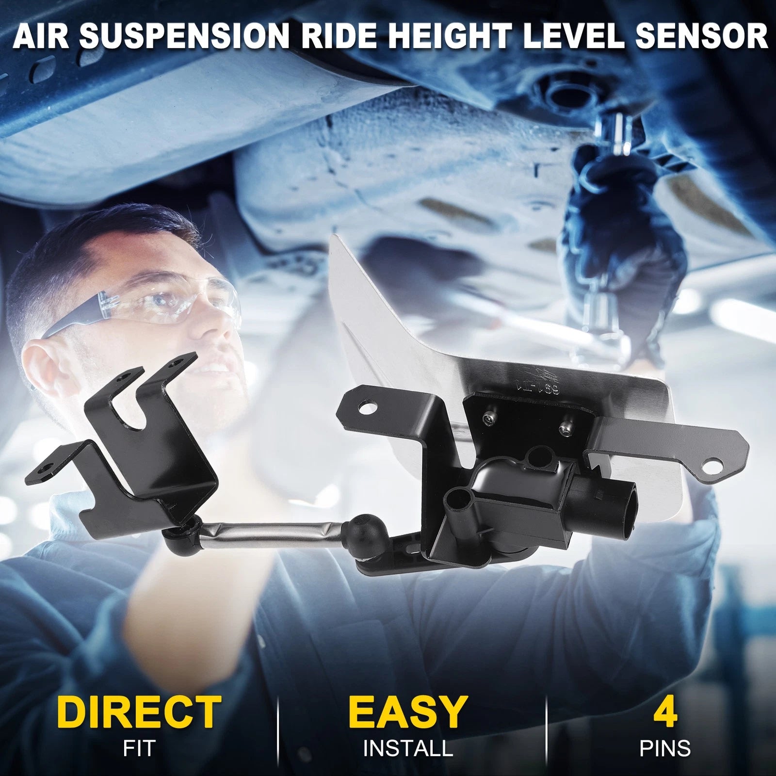 Air Suspension Ride Height Level Sensor for Volkswagen CC (2009–2017) No. 1K0941273N