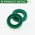 Set of 5 Oil Seal Rotary Shaft Seal 12x20x4mm High Pressure Green