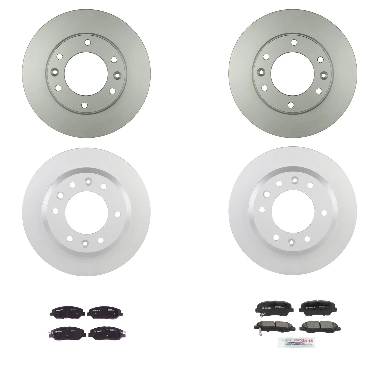 Bosch QuietCast Brake Pad Kit for Entourage Sedona (2007–2014)