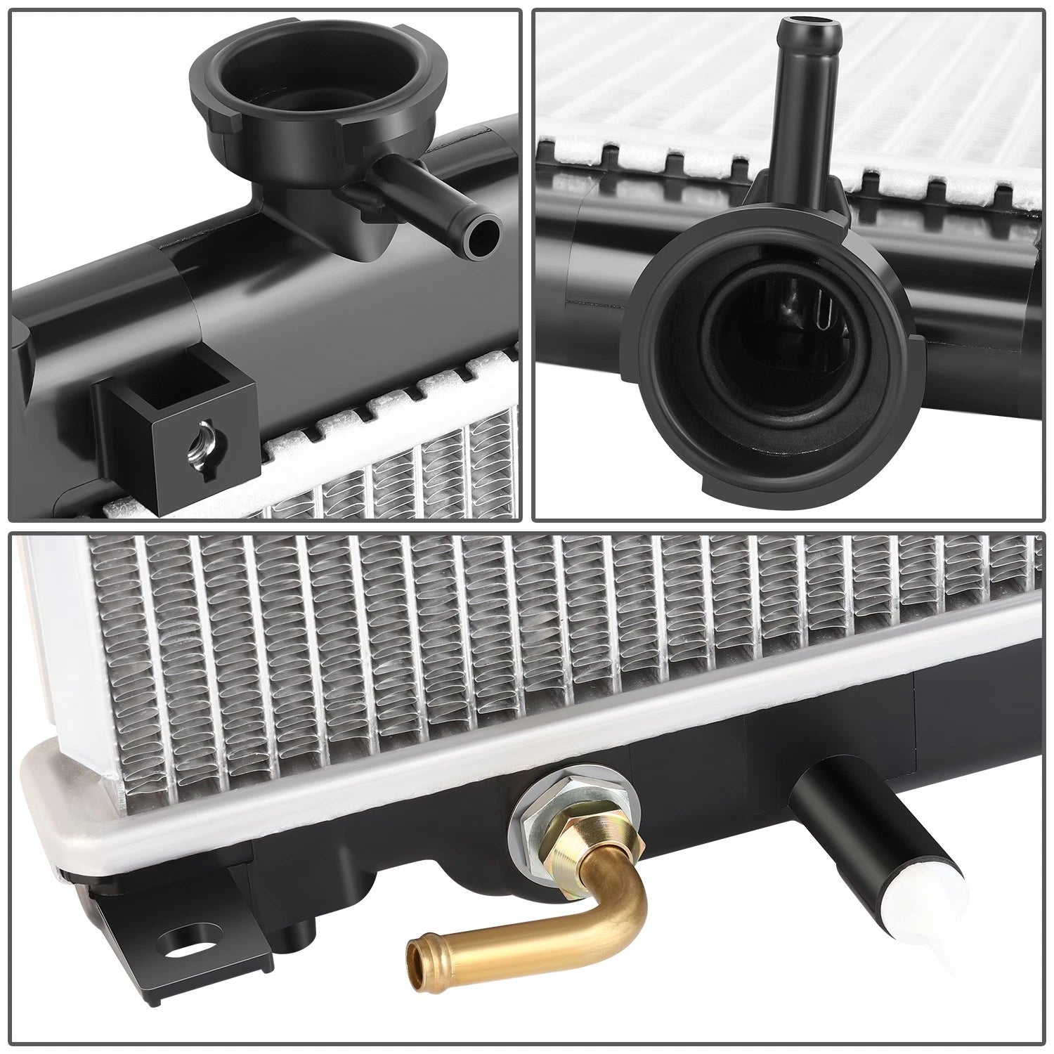 Aluminum Core Racing Cooling Radiator DPI 13105 for Honda CR-Z (2010–2016)