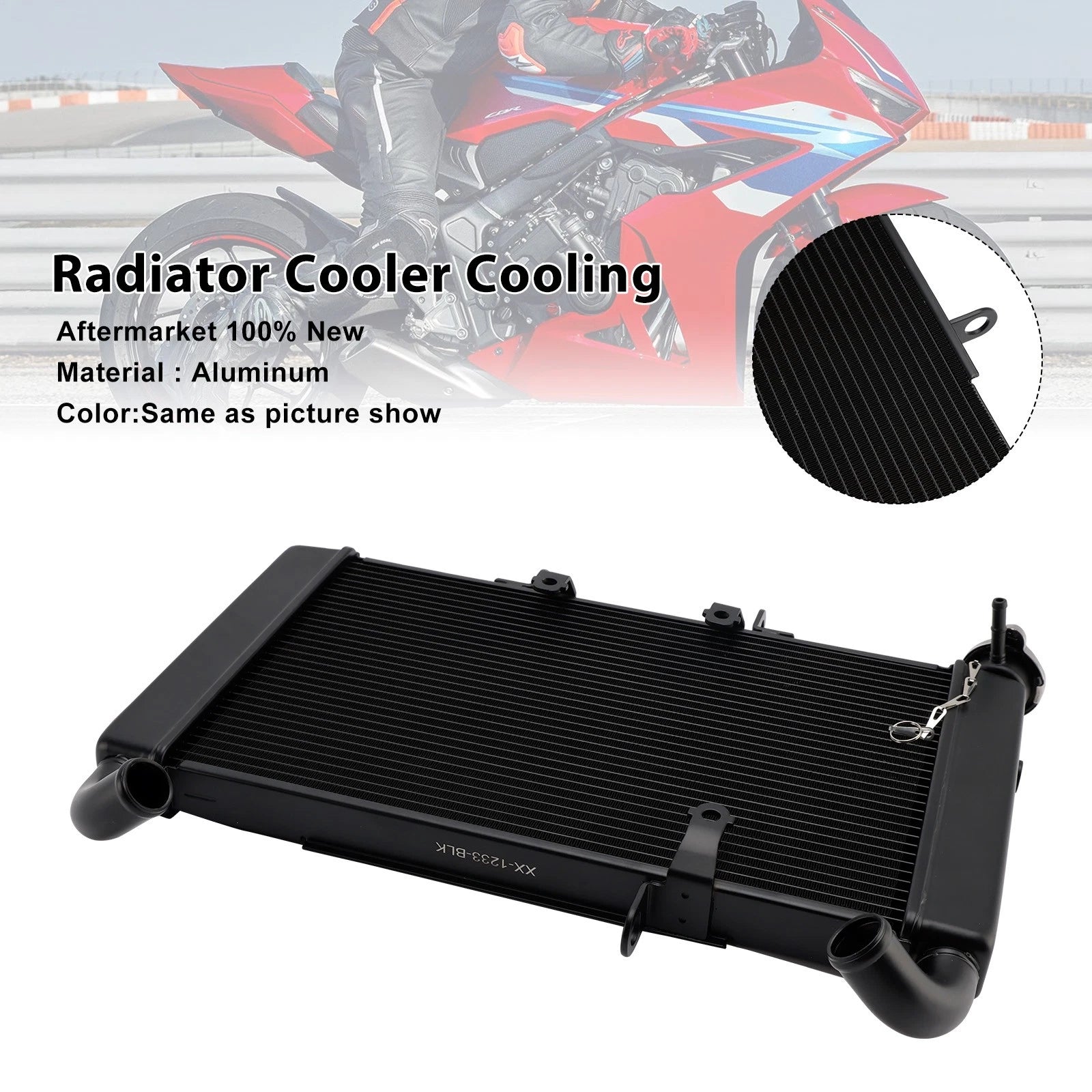 Radiator Cooling Engine Cooler for Honda CBR650R (2024–2025)
