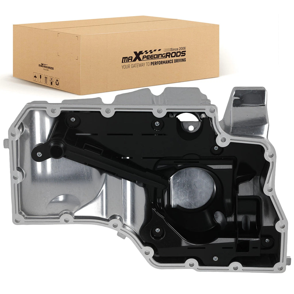 Aluminum Oil Sump Pan for Audi A4 A6 Q5 Q7 Q8 (2016–2023)