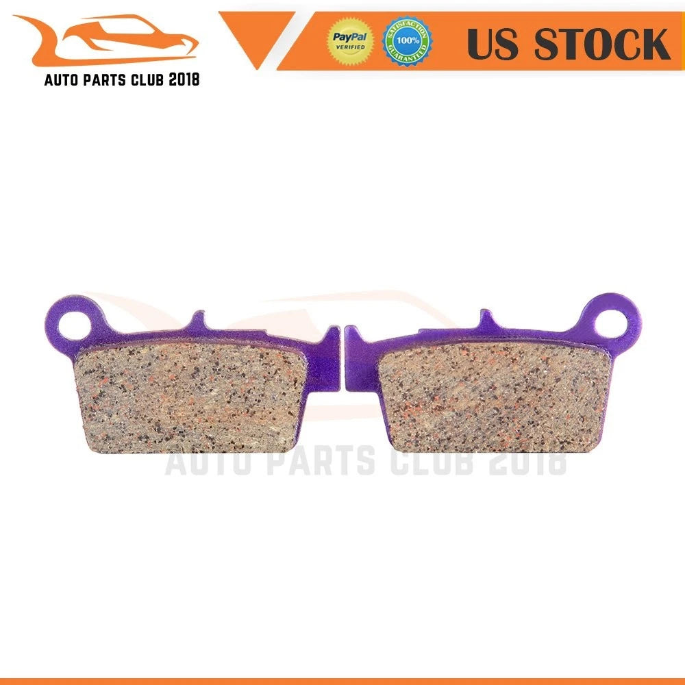 Rear Carbon Fiber Brake Pads for Yamaha YZ250F YZ250 (2003–2012) FA367