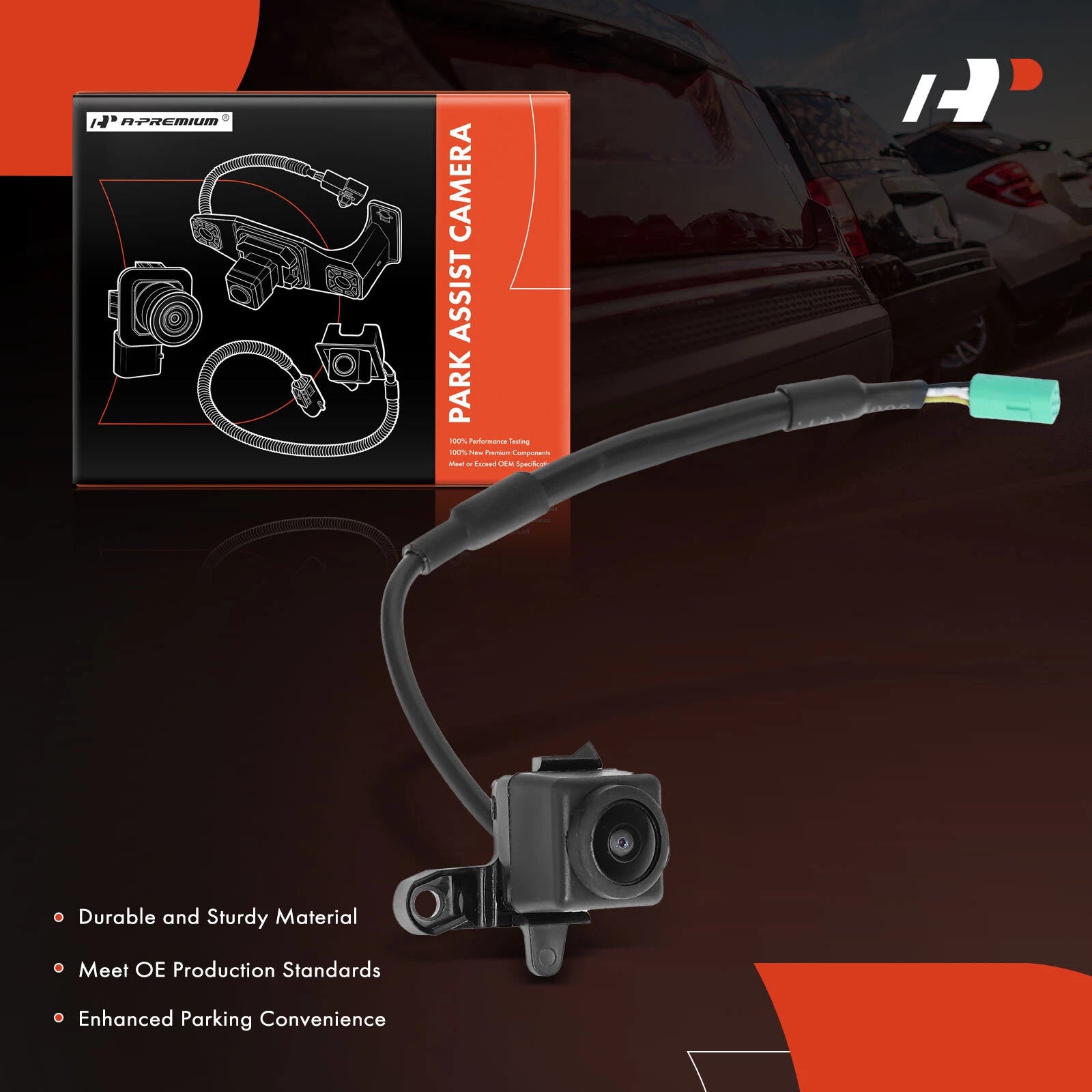Right View Back Up Park Assist Camera for Toyota Highlander (2017-2021)