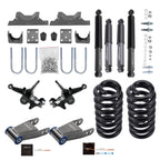 Drop Shock Kit 5" Front 7" Rear for Chevrolet C10 GMC C15 2WD (1973–1987)