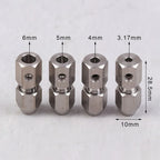 RC Electric Boat Coupling Flexible Collet 17mm Stainless Steel Connector