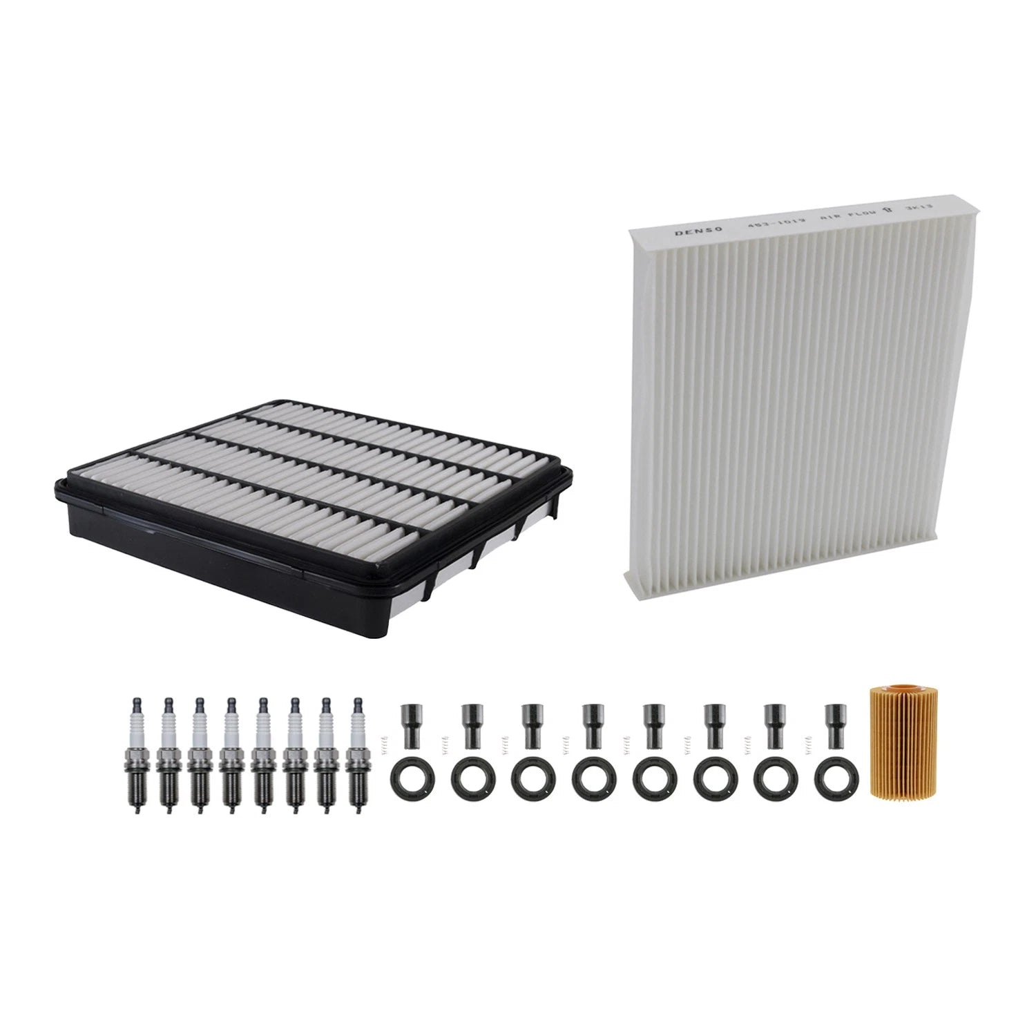Denso Tune Up Kit 8 Spark Plug & Boot Kit for Land Cruiser LX570 Sequoia (2008–2021)