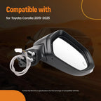 Passenger Side Mirror for Toyota Corolla (2019–2022) Turn Signal Heated