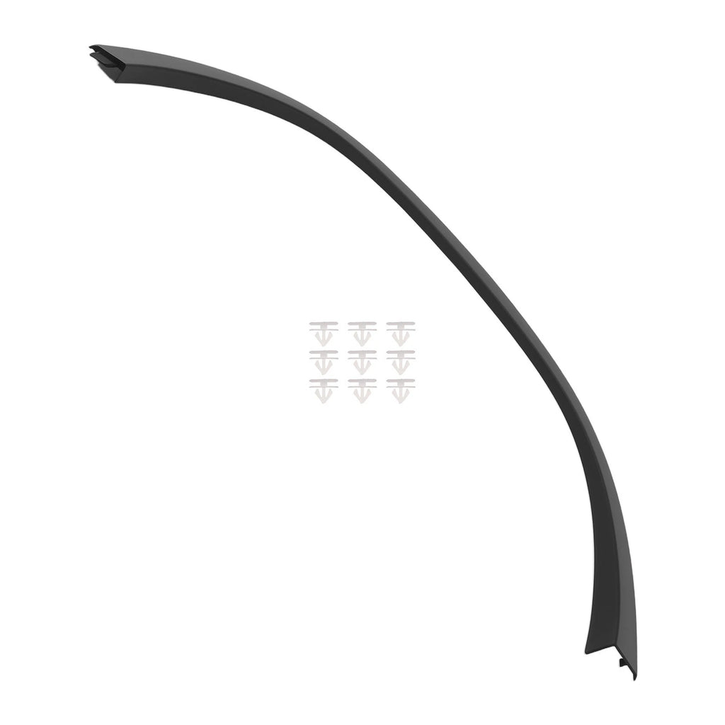 Driver Side Fender Trim for Chevrolet Trax (2017–2022) 42490924 Black Plastic