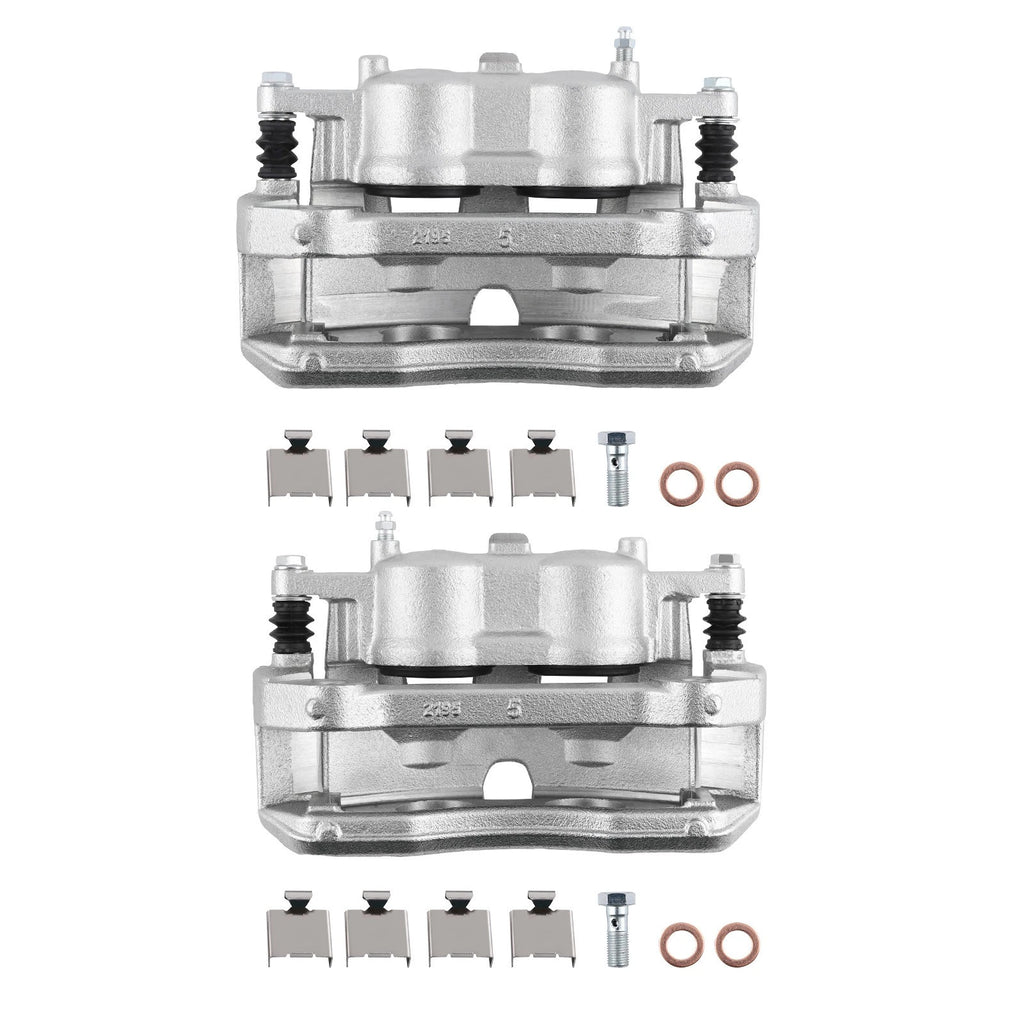 Front Rear Brake Caliper Set for Ford F-150 (2010–2011) 18B5236 18B5237