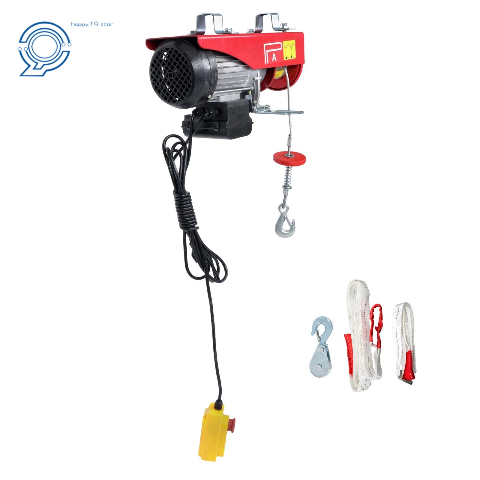 Electric Winch for Factories with 14ft Wired Remote Control