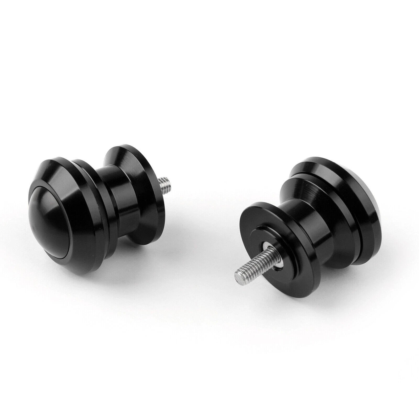Pair of 6mm Swingarm Sliders Spools for Yamaha MT01 MT09 YZF-R3 R1 (2001–2023)