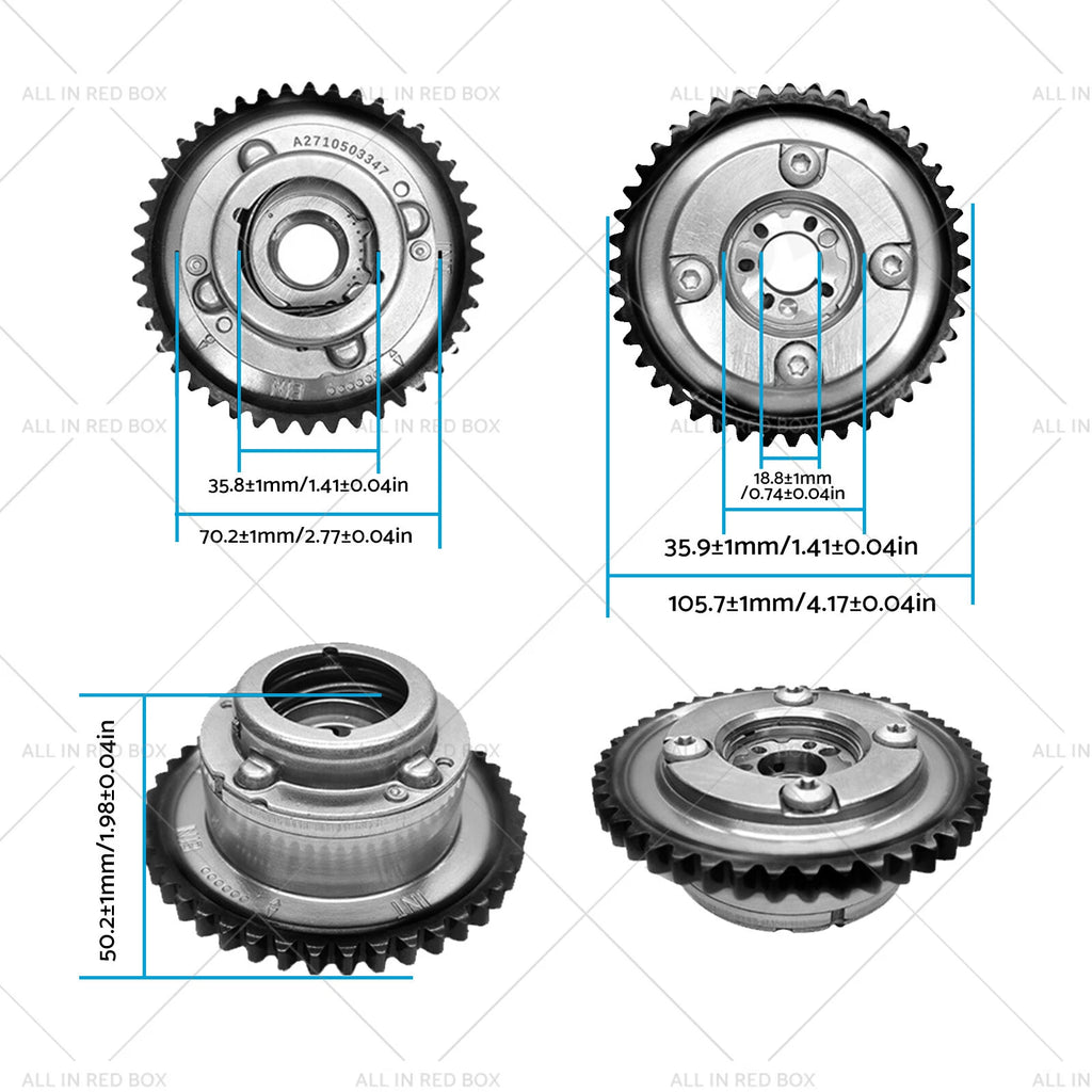 Camshaft Adjuster Actuator Gear for Mercedes-Benz W204 W209 (2006–2016)