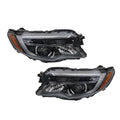 Headlights w/LED Low Beam + DRL for Pilot Elite (2016–2018) & Passport (2019–2021) Left + Right