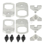 Set of 4 Lock & Ride MAX D-Rings for Polaris Xpedition XP ADV / Ranger XD 1500 (2024–2025)