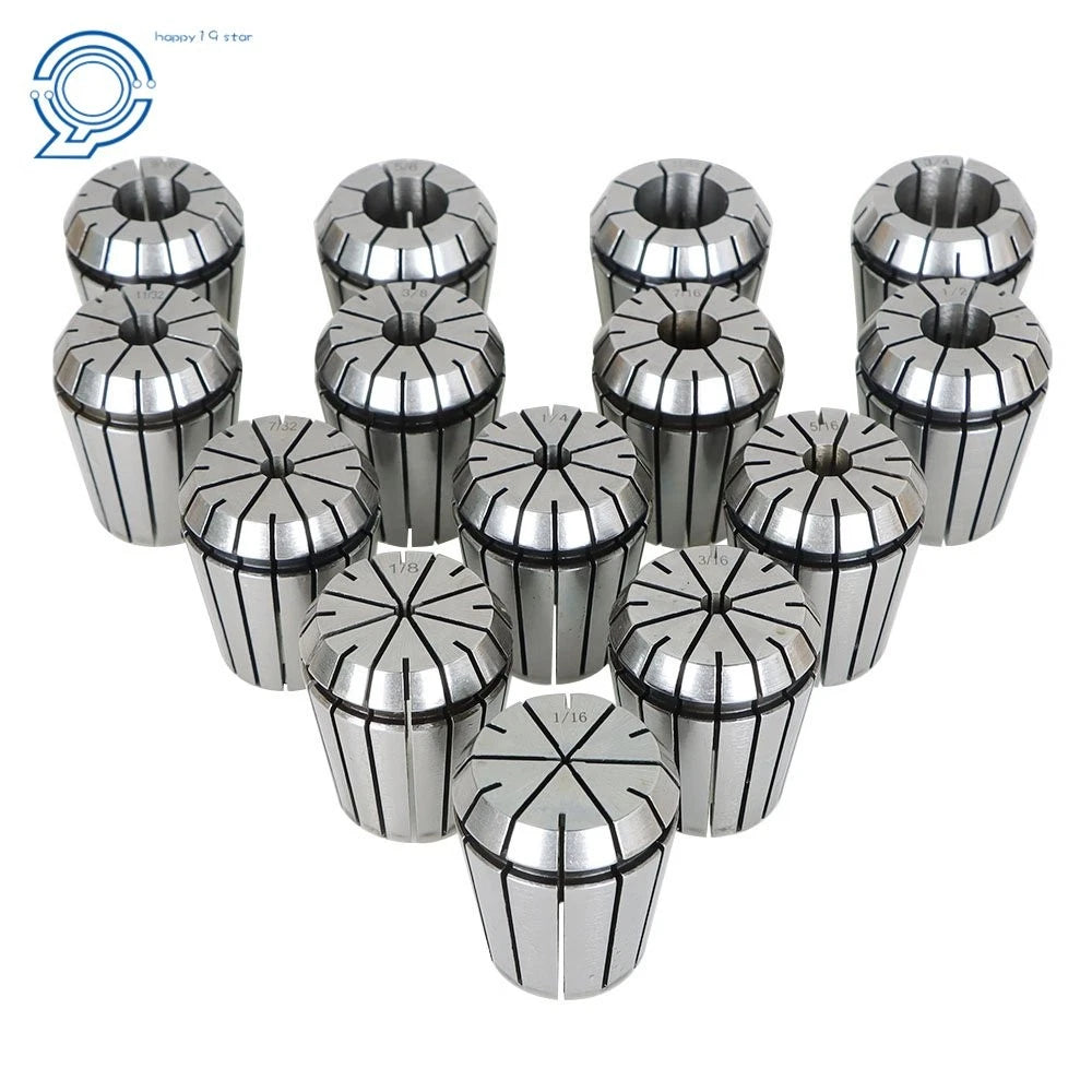 14 Pack ER32 Spring Collet Set for Milling Lathe Tool Engraving Machine
