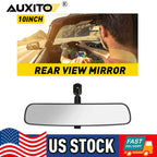 10-Inch Rearview Mirror with Adhesive Kit for Universal Fit (All Models)