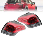 Pair of Tail Lights for Toyota RAV4 (2016–2018) Outer Rear Lamp Halogen