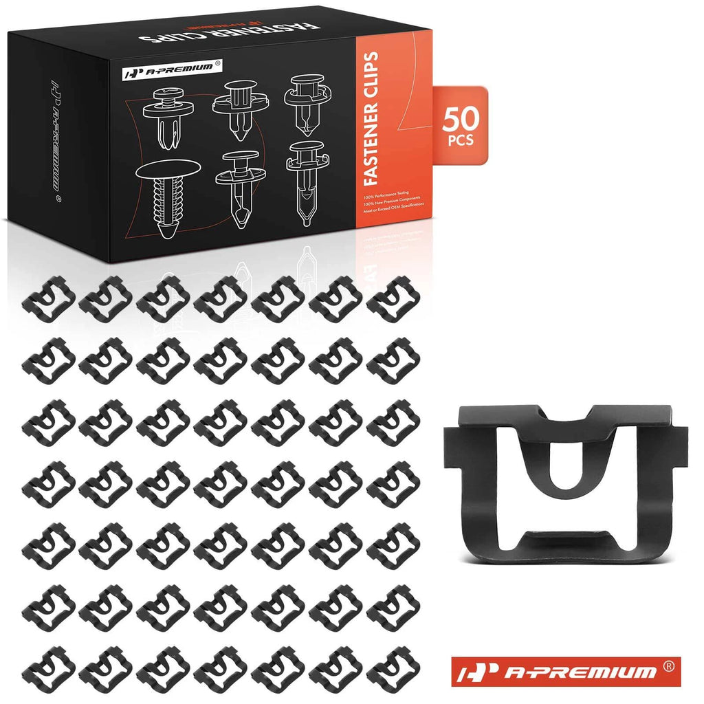 50 Pcs Metal Rear Window Reveal Moulding Clips for GM