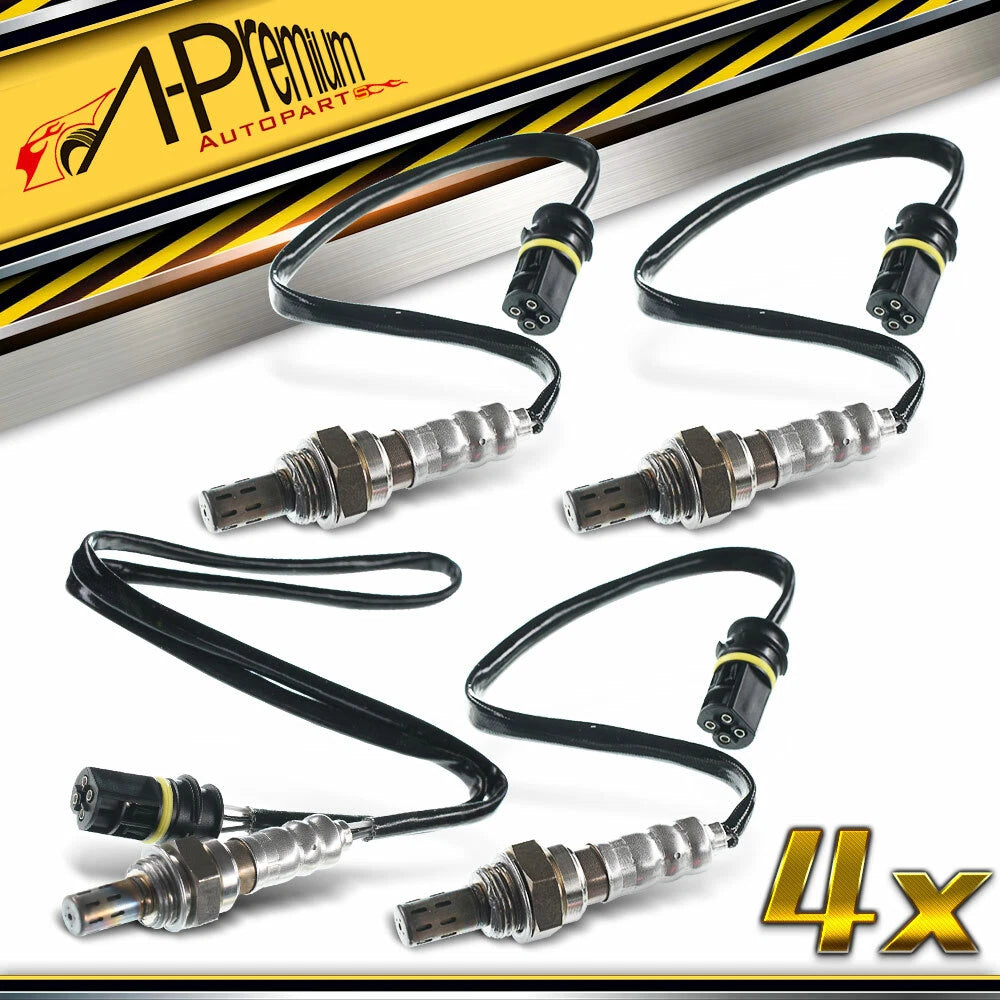 Set of 4 O2 Oxygen Sensors for Mercedes-Benz SL500 (1996–1998)