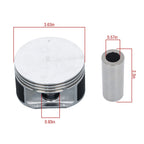 Piston Set with Rings for Jeep Grand Cherokee (2005–2010) & Dodge Ram 1500 (2002–2010)