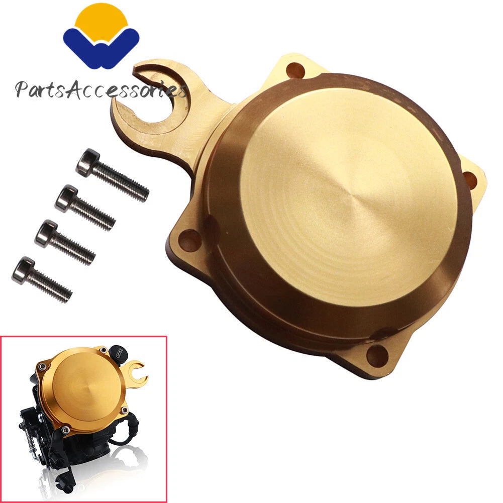 Aluminium Carburetor Top Cover for Harley Softail Dyna FXR (CV40)