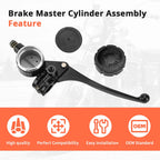 Front Brake Master Cylinder 5/8" for Honda CB350 CB366 450 500 CB550 CB750 (1968–1978)