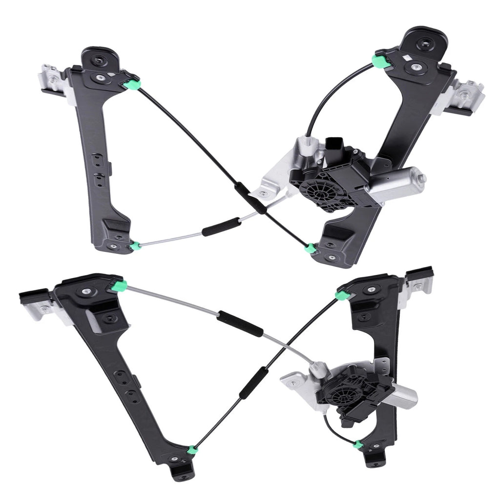 Power Window Regulator w/Motor for Cadillac SRX 10-15 Saab 9-4X Front Left Right