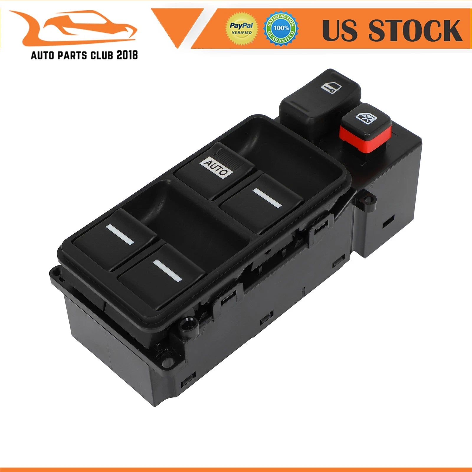 Power Window Switch for Honda Odyssey (2005-2010) Front Left 6 Buttons