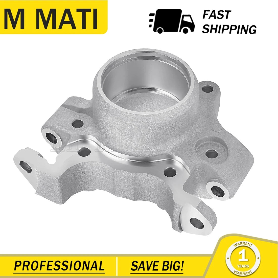 Left Wheel Bearing Carrier for Polaris RZR XP Turbo EPS (2017–2021) 5140585
