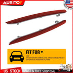 Rear Bumper Reflector Pair for Ford Explorer (2016–2019) FB5Z15A449D, FB5Z15A449C