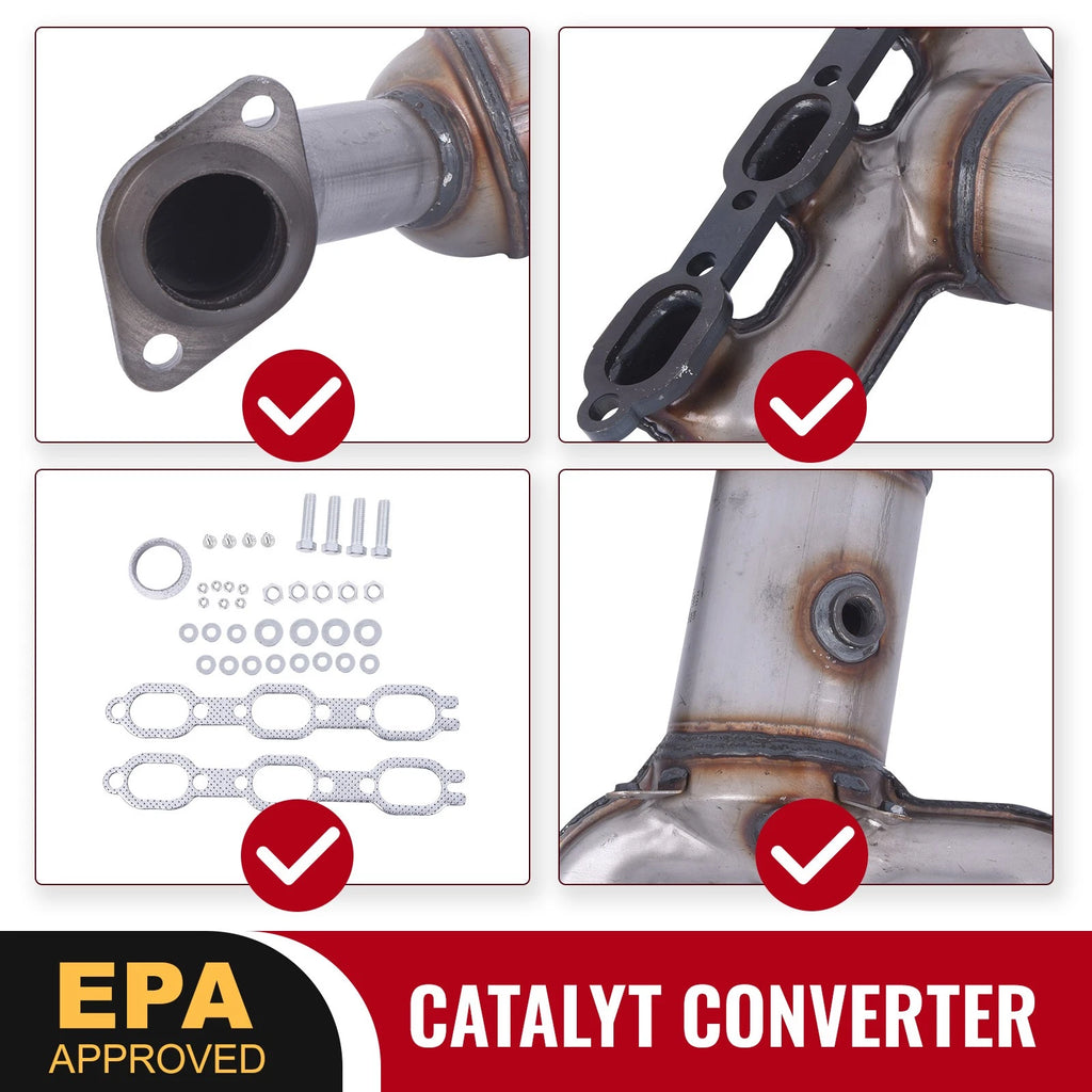 Catalytic Converter Manifold for Dodge Journey Chrysler Town & Country (2009–2019)
