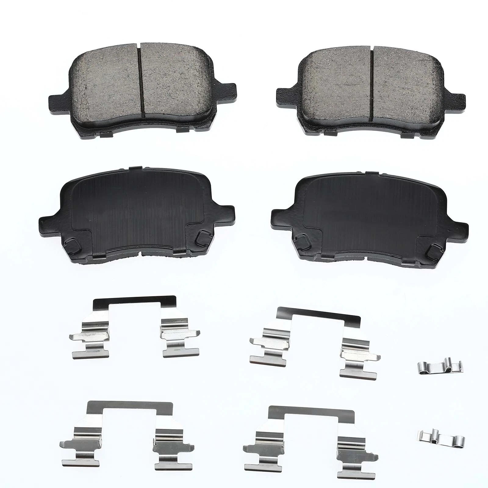 Set of 4 Front Ceramic Brake Pads for Chevy Malibu (2006–2012) HHR (2006–2011) Pontiac G6