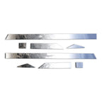 Diamond Grade 8pc 2 1/4" Accent Trim for 14-18 Chevy Silverado Reg Cab 6.8' Bed
