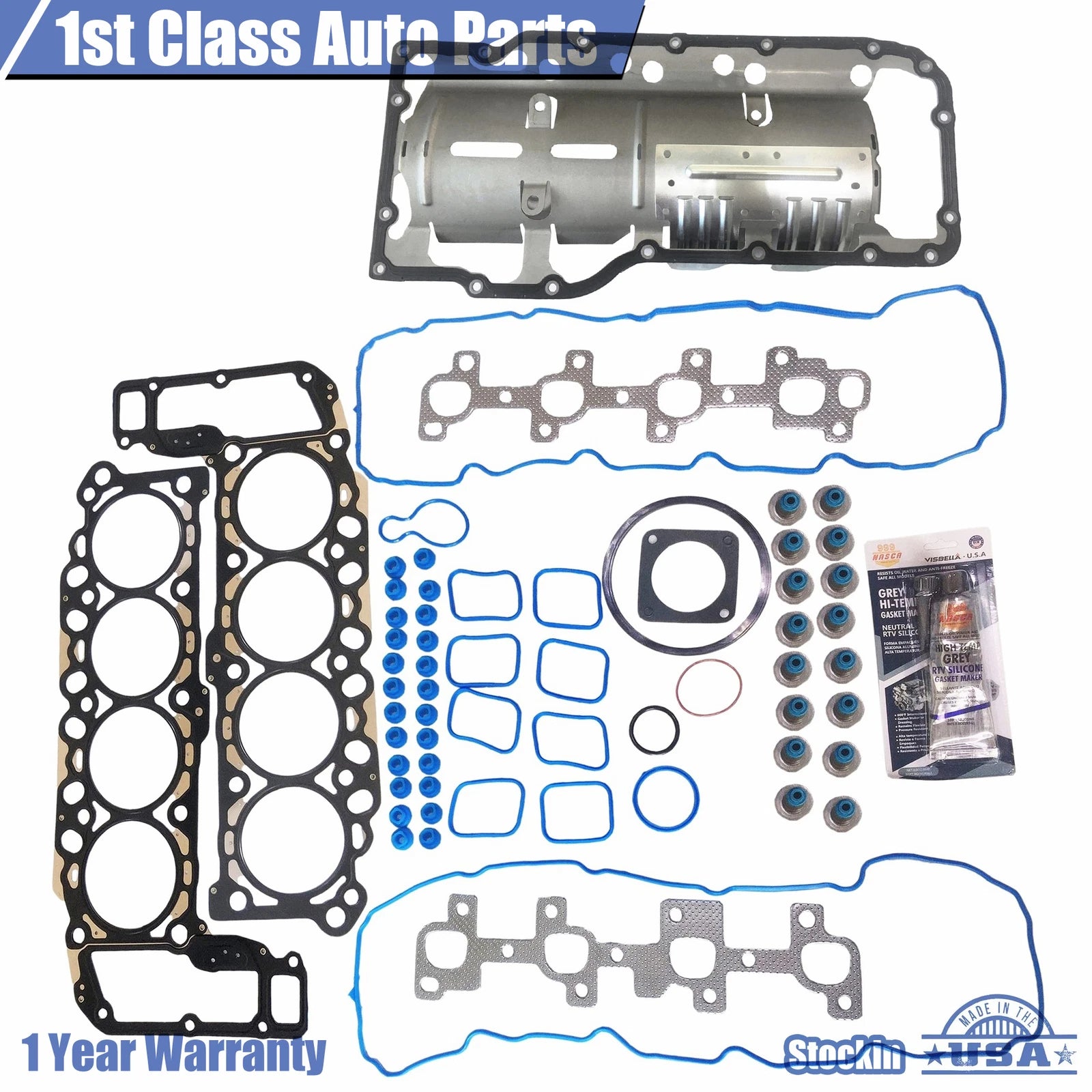 Head Gasket Set for Jeep Dodge Ram 1500 Dakota 4.7L (1999–2003)
