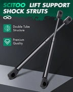 2X Rear Trunk Lift Supports Gas for Chrysler Sebring Convertible (1997–2000)