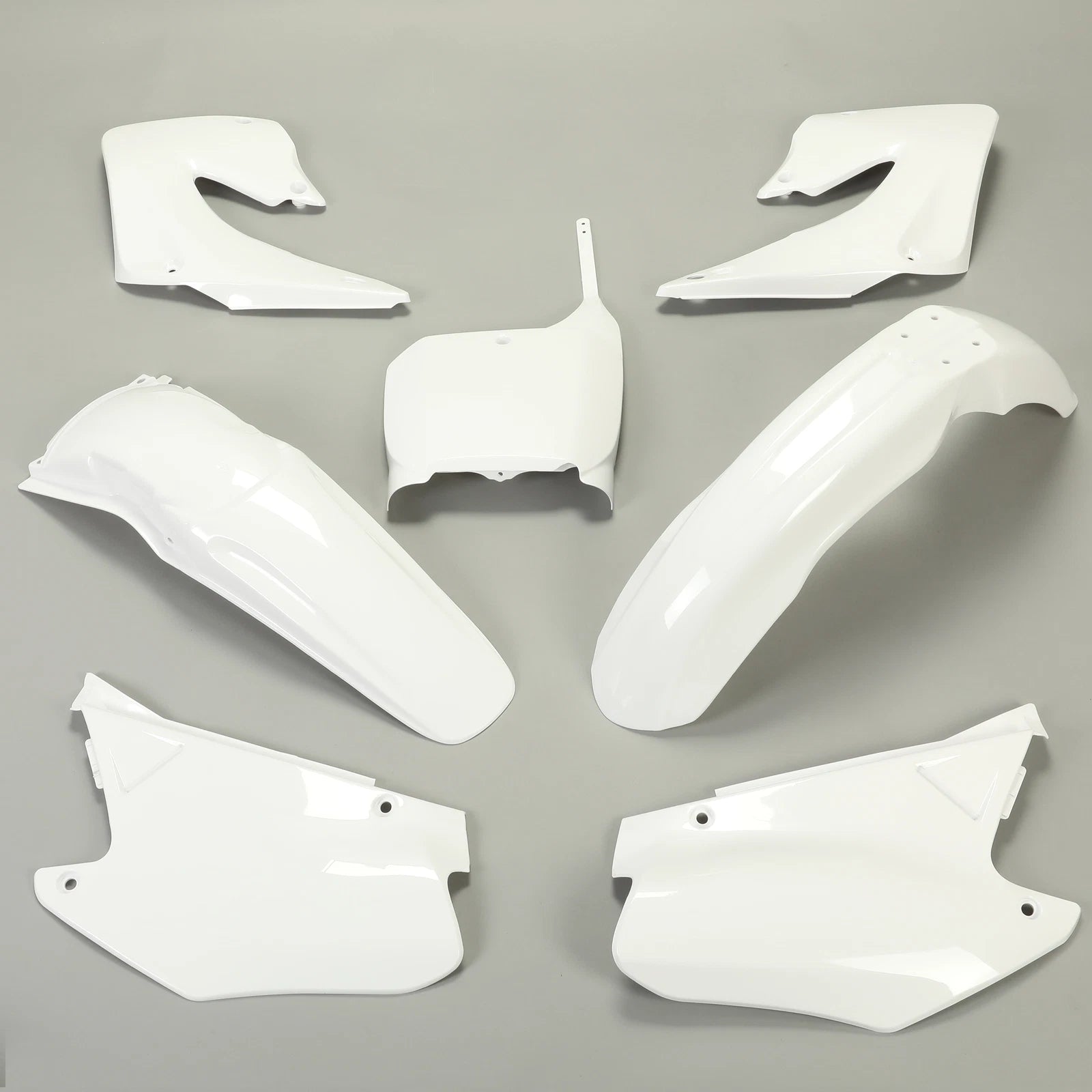 Restyle White Plastic Kit for Honda CR125 CR250 CR125R CR250R (2000–2001)