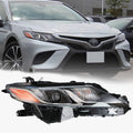 Right Passenger Headlight Lamp for Toyota Camry (2018–2019) Clear Lens