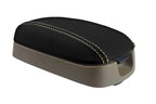 Leather Console Lid Armrest Cover for Hyundai Elantra (2001–2006) Beige Stitch