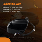 Driver Mirror for Honda Sport/EX/LX (2015–2020) HO1320332 Left Black Glass