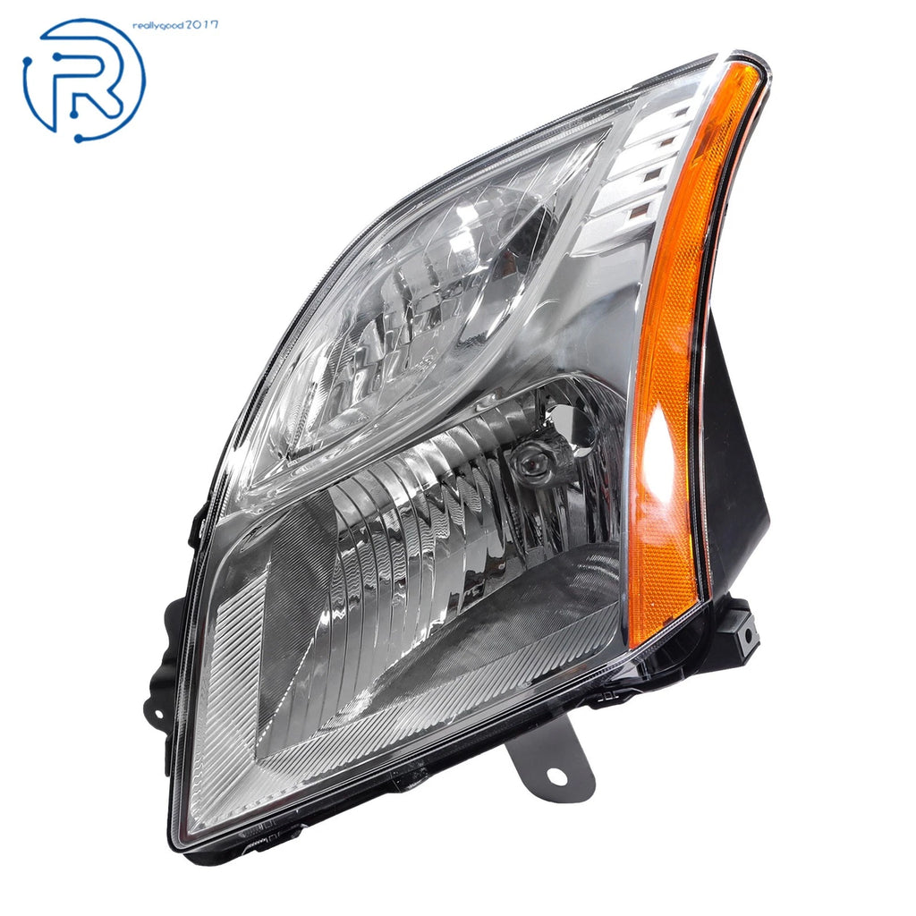 Left Side Chrome Housing Halogen Headlight for Nissan Sentra (2010-2012)