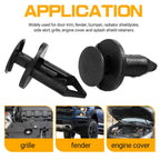 Set of 1500 Bumper Clips for Auto Car Plastic Rivets